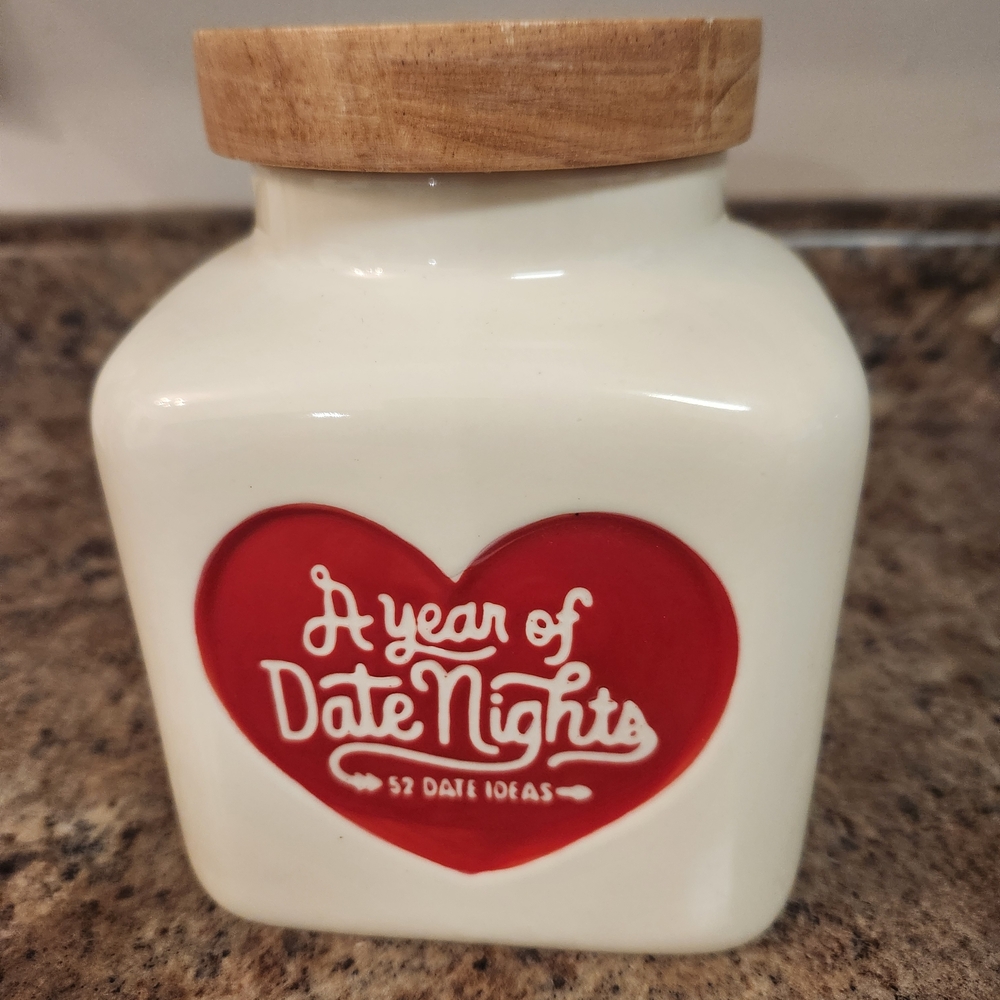 Hallmark Red and White Date Night Jar - Picture 3 of 3
